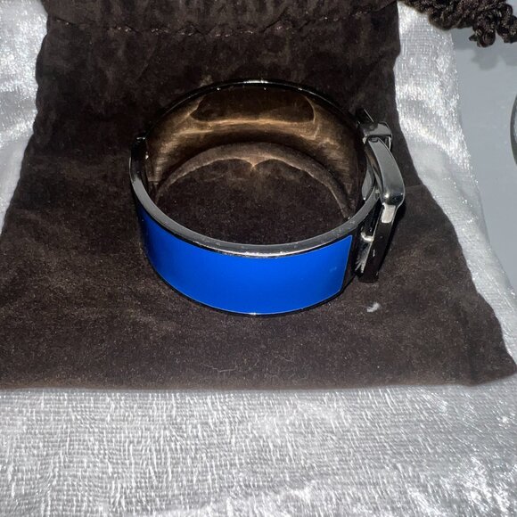 Michael Kors BUCKLE Bangle Bracelet Blue - Picture 3 of 8